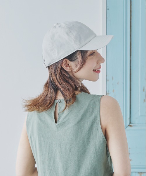 ORNERTE（オルネート）の「ORNERTE  BASIC 6P CAP_MIDDLE TYPE　【ユニセックス】深さとサイズが選べるUVカットキャップｰ普通-（キャップ・メンズ・ブラック/ダークグレー/ベージュ/ネイビー/ホワイト/ブラウン/オリーブ/ブラウン系/ベージュ系・65cm/56cm/59cm/62cm）」の11枚目の写真