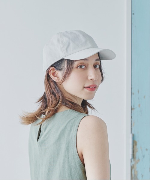 ORNERTE（オルネート）の「ORNERTE  BASIC 6P CAP_MIDDLE TYPE　【ユニセックス】深さとサイズが選べるUVカットキャップｰ普通-（キャップ・メンズ・ブラック/ダークグレー/ベージュ/ネイビー/ホワイト/ブラウン/オリーブ/ブラウン系/ベージュ系・65cm/56cm/59cm/62cm）」の12枚目の写真