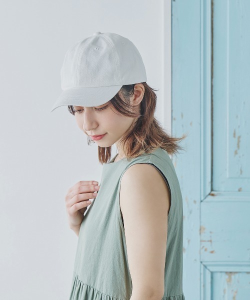 ORNERTE（オルネート）の「ORNERTE  BASIC 6P CAP_MIDDLE TYPE　【ユニセックス】深さとサイズが選べるUVカットキャップｰ普通-（キャップ・メンズ・ブラック/ダークグレー/ベージュ/ネイビー/ホワイト/ブラウン/オリーブ/ブラウン系/ベージュ系・65cm/56cm/59cm/62cm）」の13枚目の写真