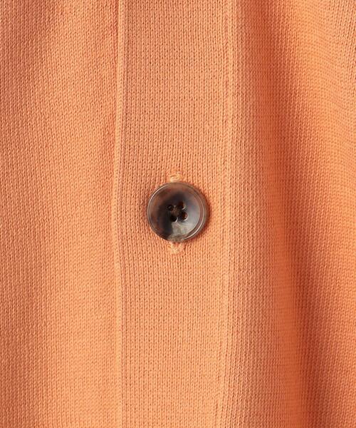 green label relaxing（グリーンレーベルリラクシング）の「スビンコード Vネック カーディガン（カーディガン/ボレロ・メンズ・オレンジ/ネイビー/ライトグレー/ターコイズブルー・M/XL/S/L）」の22枚目の写真