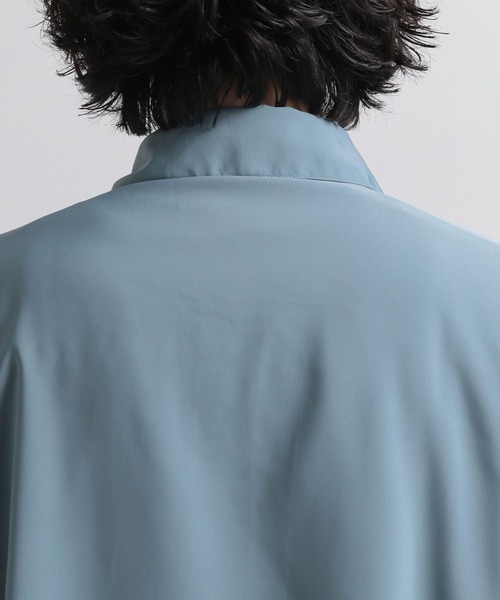 HARE（ハレ）の「ドルマンBIGシャツ(HARE)（シャツ/ブラウス・メンズ・グリーン/ブラック/ブルー/オフホワイト・MEDIUM/SMALL）」の19枚目の写真