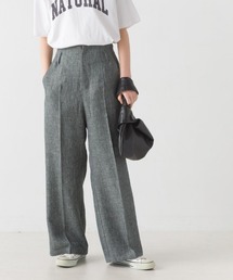OMNES | 杢ツイードワイドパンツ(その他パンツ)