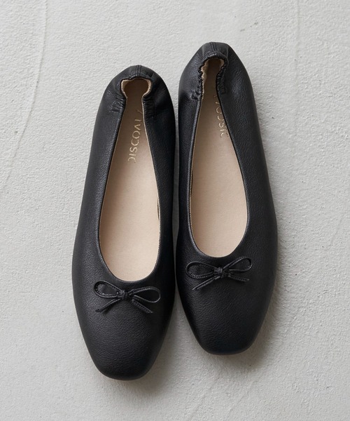 DISCOAT（ディスコート）の「ギャザーバレエシューズ（バレエシューズ・レディース・ブラック/シルバー/ゴールド・SMALL/MEDIUM/LARGE）」の5枚目の写真