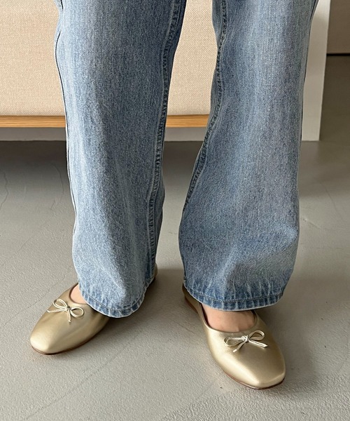 DISCOAT（ディスコート）の「ギャザーバレエシューズ（バレエシューズ・レディース・ブラック/シルバー/ゴールド・SMALL/MEDIUM/LARGE）」の19枚目の写真