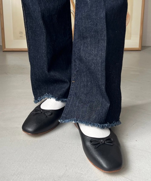 DISCOAT（ディスコート）の「ギャザーバレエシューズ（バレエシューズ・レディース・ブラック/シルバー/ゴールド・SMALL/MEDIUM/LARGE）」の11枚目の写真