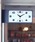 DULTONi_gj́uDOUBLE FACE CLOCK RECTANGLE/ |vi|vjvbO[