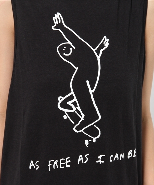 SLY（スライ）の「MARK GONZALES×SLY ハイネックOP（ワンピース・レディース・ブラック/ホワイト/トップグレー・1/2）」の4枚目の写真