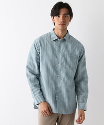 GLOBAL WORK | さらさらリネンイージーケアシャツ/163420(シャツ/ブラウス)