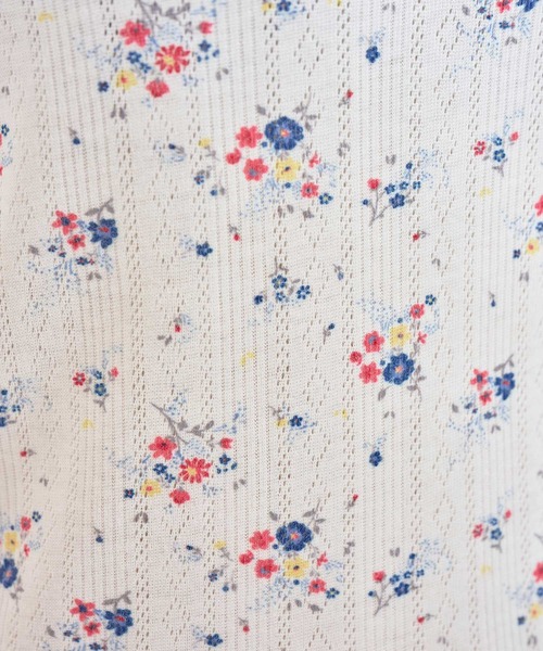 TINA:JOJUN(ティーナジョジュン)の「クリアボタン ヘンリーネックカットソー TINA:JOJUN(Tシャツ/カットソー・レディース・オレンジ系その他/ホワイト/レッド/オフホワイト/グレー/ブルー/サックスブルー/クリーム/アイボリー/ホワイト×ピンク・M)」の17枚目の写真