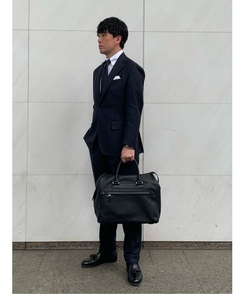 Felisi（フェリージ）の「Felisi(フェリージ）ミドルサイズボストンバッグ 20322/AP（ボストンバッグ・メンズ・ブラック/ブラウン/インディゴブルー・ﾌﾘ-）」の19枚目の写真