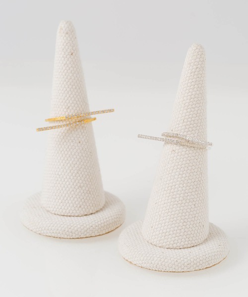 ZAKKA-BOX（ザッカボックス）の「【silver925】クロスバーリング（リング・レディース・シルバー/ゴールド・13号/11号/15号）」の13枚目の写真