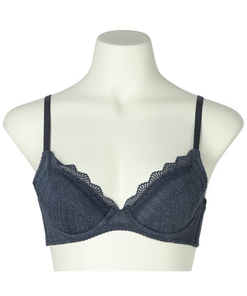 【セール】キッドブルー -ボタニカルレース - 脇高ワイヤーブラジャー -KIUA160 -kidblue（ブラジャー）｜KID BLUE（キッドブルー） 6,600円