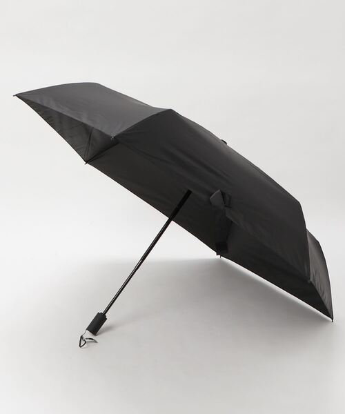 Waterfront(ウォーターフロント)の「軽量自動開閉 折 カルオート 60cm 雨傘(折りたたみ傘・メンズ・ベージュ/グレー/ブルー/ブラック/グリーン/ライトブルー/ライトベージュ/ライトグレー・FREE)」の2枚目の写真