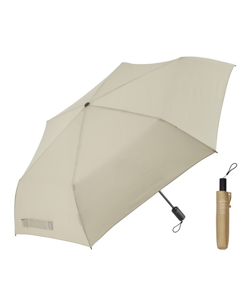 Waterfront(ウォーターフロント)の「軽量自動開閉 折 カルオート 60cm 雨傘(折りたたみ傘・メンズ・ベージュ/グレー/ブルー/ブラック/グリーン/ライトブルー/ライトベージュ/ライトグレー・FREE)」の20枚目の写真