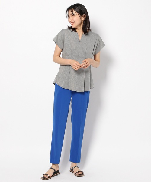 Mazell（マゼル）の「Mazell / パールローウェッジサンダル（サンダル・レディース・ブラック/ベージュ/ピンク/チェック・35/36/37/38/39）」の7枚目の写真