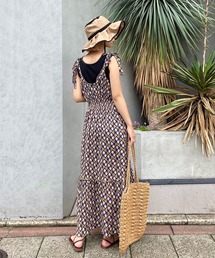 CIAOPANIC | 幾何学柄2WAYキャミワンピース(ワンピース)