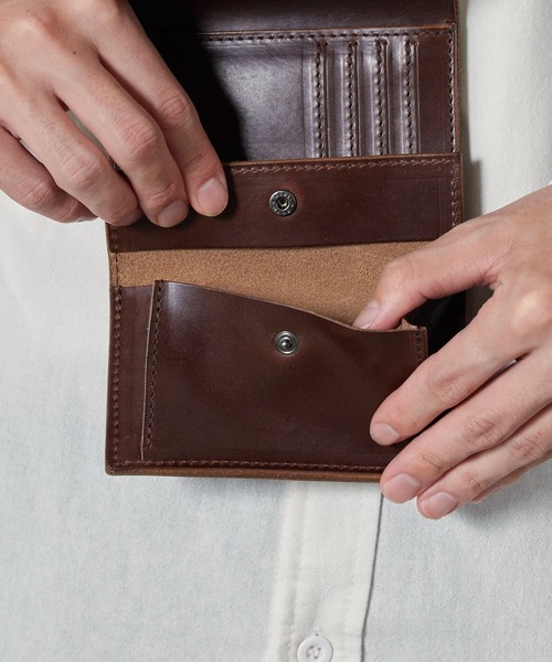 MR.OLIVE/ミスターオリーブ HORWEEN CHROMEXCEL LEATHER COMPACT