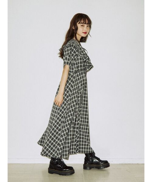 jouetie（ジュエティ）の「ラッフルカラーフリルワンピース