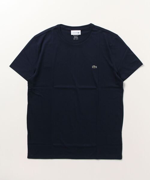 LACOSTE(ラコステ)の「【LACOSTE】TH6709 ワンポイントロゴTシャツ(Tシャツ/カットソー・レディース・ブラック/ホワイト/ネイビー/グレー・M/L/XL/S)」の9枚目の写真