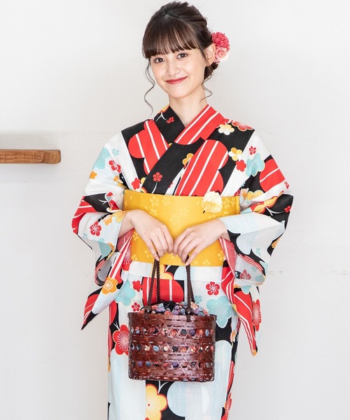 Honeys(ハニーズ)の「浴衣(浴衣・レディース・ホワイト系その他/ネイビー系1/ネイビー系/ネイビー系2/ホワイト系その他2/グレー系その他・F)」の14枚目の写真