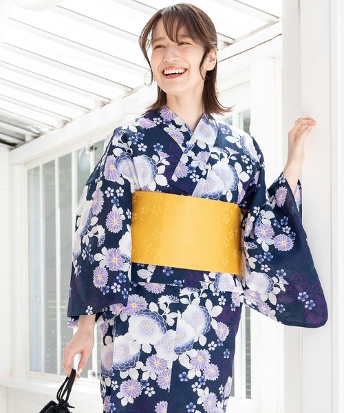 Honeys(ハニーズ)の「浴衣(浴衣・レディース・ホワイト系その他/ネイビー系1/ネイビー系/ネイビー系2/ホワイト系その他2/グレー系その他・F)」の15枚目の写真