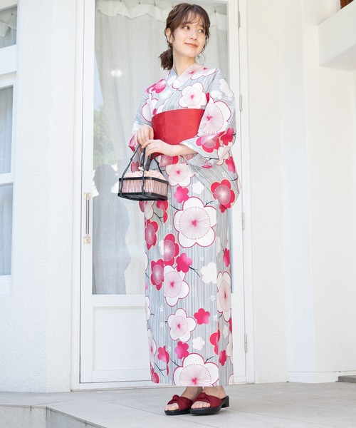 Honeys(ハニーズ)の「浴衣(浴衣・レディース・ホワイト系その他/ネイビー系1/ネイビー系/ネイビー系2/ホワイト系その他2/グレー系その他・F)」の16枚目の写真