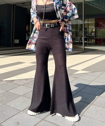 PAGEBOY | WEB限定アイテム / ピッタイトスーパーフレアパンツ(その他パンツ)