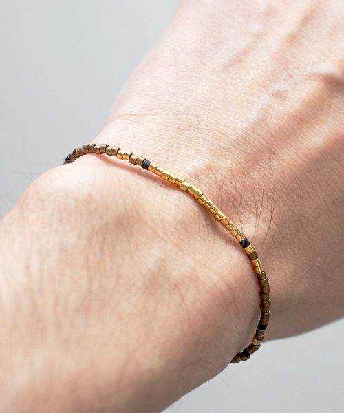 SENTI センティ / BEADS BRACELET シルバー925×ガラスビーズ