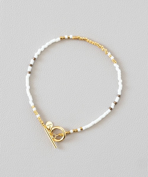 SENTI（センティ）の「SENTI センティ / BEADS BRACELET シルバー925×ガラスビーズブレスレット / 2014