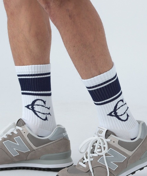 CHARI&CO（チャリアンドコー）の「【CHARI&CO SAFE RIDE for BAYFLOW】ロゴラインソックス（ソックス/靴下・メンズ・ブラック/ネイビー/レッド・FREE）」の17枚目の写真