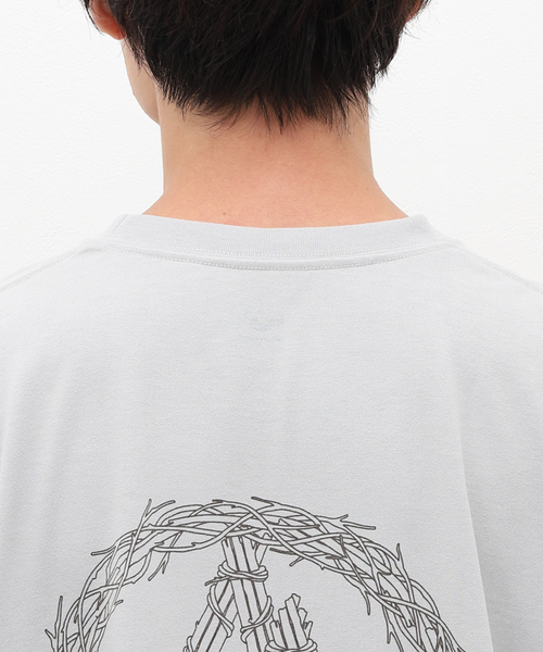 専用 Mountain Research O.A.M.A.P ロンＴ/ ホワイト MOUNTAIN RESEARCH マウンテンリサーチ / Title Tee L/S white - SALT