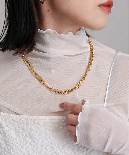 ap retro（アプレトロ）の「【金属アレルギー対応】アソートネックレス　316L（ネックレス・レディース・A/B/C/D/E/F/G/H/I・FREE）」の11枚目の写真