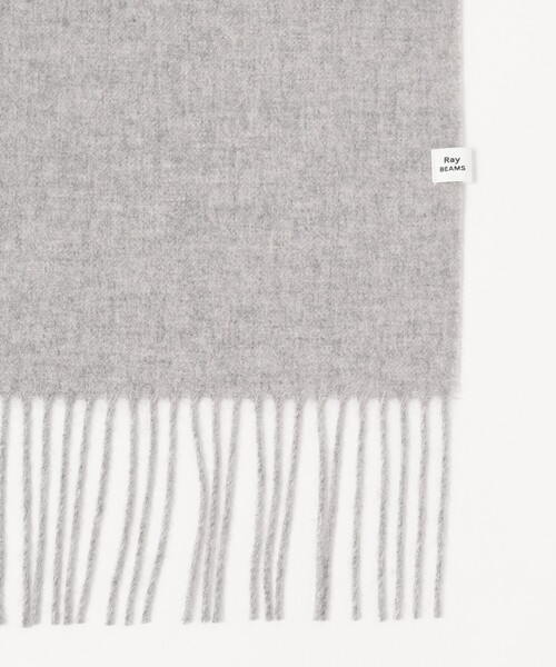 Ray BEAMS（レイビームス）の「Ray BEAMS / カシミヤ ストール（マフラー・レディース・ライトグレー/ライトブルー/オフホワイト/ブラック・ONE SIZE）」の12枚目の写真