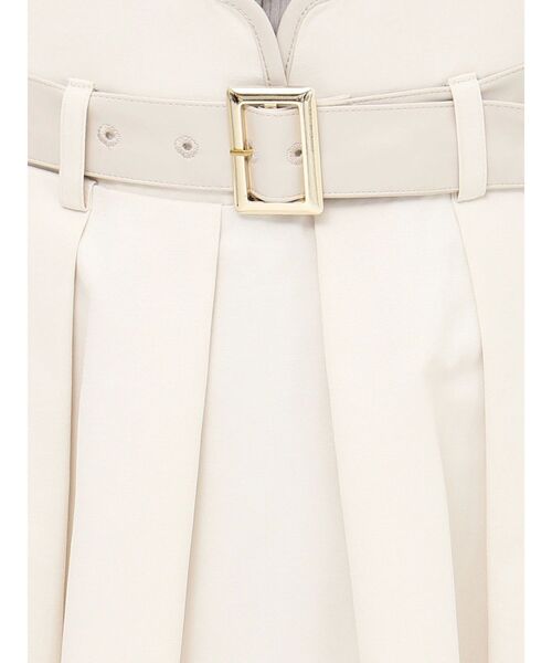 dazzlin（ダズリン）の「バイカラータックボリュームスカート（スカート・レディース・アイボリー/ブラック/ベージュ・SMALL/MEDIUM）」の21枚目の写真