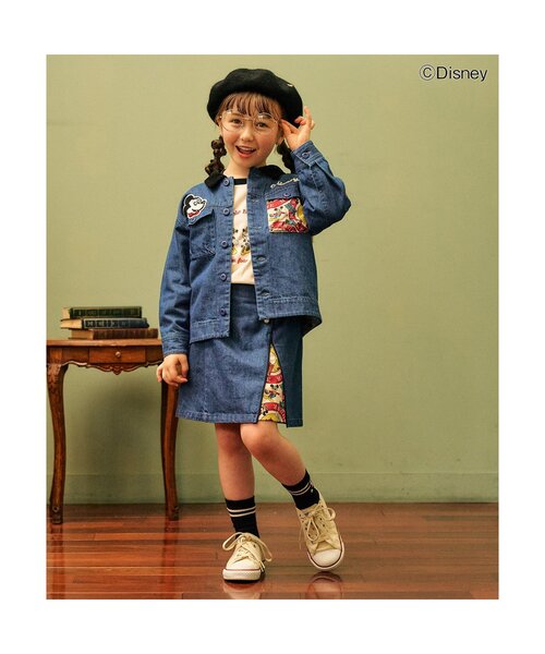 apres les cours（アプレレクール）の「ハートプレートベレー（ハンチング/ベレー帽・キッズ・ローズ/ブラック/ベージュ・54/58/50）」の8枚目の写真