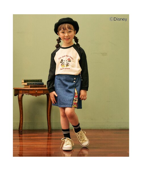 apres les cours（アプレレクール）の「ハートプレートベレー（ハンチング/ベレー帽・キッズ・ローズ/ブラック/ベージュ・54/58/50）」の9枚目の写真