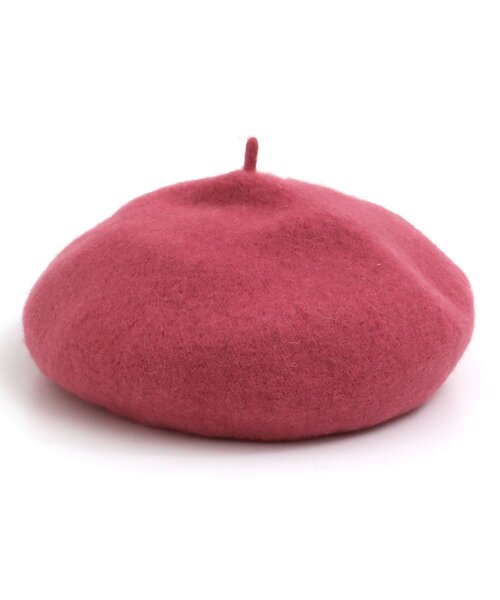 apres les cours（アプレレクール）の「ハートプレートベレー（ハンチング/ベレー帽・キッズ・ローズ/ブラック/ベージュ・54/58/50）」の20枚目の写真