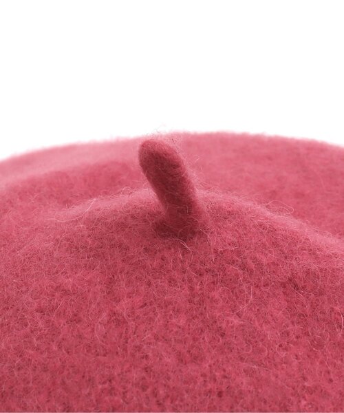 apres les cours（アプレレクール）の「ハートプレートベレー（ハンチング/ベレー帽・キッズ・ローズ/ブラック/ベージュ・54/58/50）」の21枚目の写真