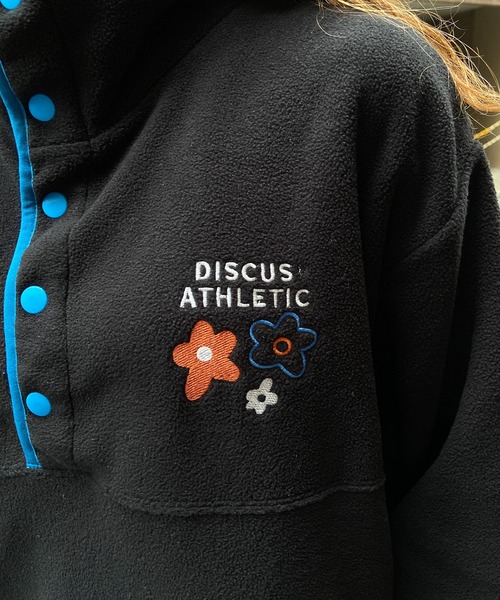 DISCUS ATHLETIC(ディスカス アスレチック)の「DISCUS ATHLETIC/ディスカスアスレチック フリース プルオーバー トレーナー 裏起毛 3487-8972(スウェット・レディース・ブラック/アイボリー/サックスブルー・L/M)」の17枚目の写真