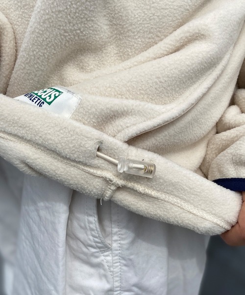 DISCUS ATHLETIC(ディスカス アスレチック)の「DISCUS ATHLETIC/ディスカスアスレチック フリース プルオーバー トレーナー 裏起毛 3487-8972(スウェット・レディース・ブラック/アイボリー/サックスブルー・L/M)」の11枚目の写真