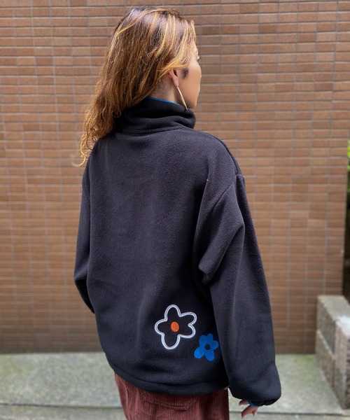 DISCUS ATHLETIC(ディスカス アスレチック)の「DISCUS ATHLETIC/ディスカスアスレチック フリース プルオーバー トレーナー 裏起毛 3487-8972(スウェット・レディース・ブラック/アイボリー/サックスブルー・L/M)」の13枚目の写真