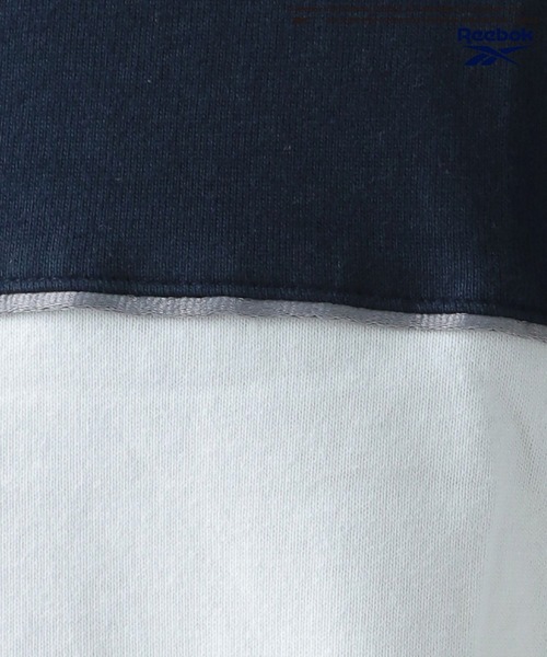 Reebok（リーボック）の「【Reebok×BAYFLOW】別注スポーティロングTシャツ（Tシャツ/カットソー・メンズ・ホワイト×グリーン/ネイビー系・MEDIUM/LARGE）」の14枚目の写真