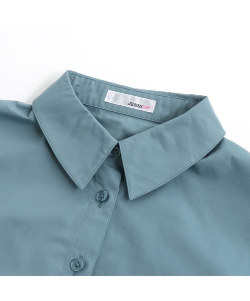 JENNI love（ジェニィラブ）の「そでフリルワンピ－ス（ワンピース・キッズ・サックスブルー/パープル・130cm/140cm/150cm/160cm）」の9枚目の写真