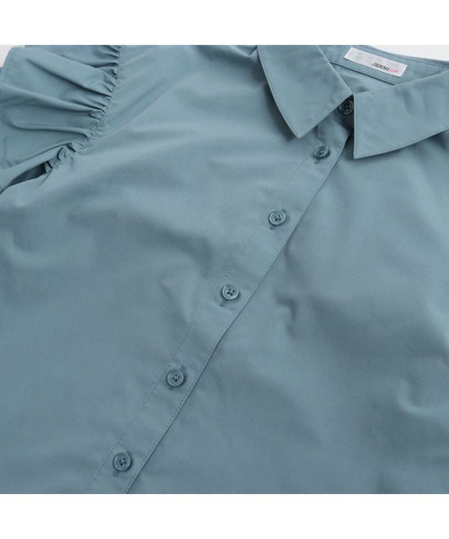 JENNI love（ジェニィラブ）の「そでフリルワンピ－ス（ワンピース・キッズ・サックスブルー/パープル・130cm/140cm/150cm/160cm）」の12枚目の写真