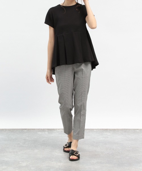 GLOBAL WORK Smile Seed Store(グローバルワーク スマイルシードストア)の「NRストレッチスリムテーパードパンツ/180920(その他パンツ・レディース・ブラック/アイボリー/ネイビー/グレー/杢グレー/ベージュ・LARGE/SMALL/X-LARGE/MEDIUM)」の19枚目の写真