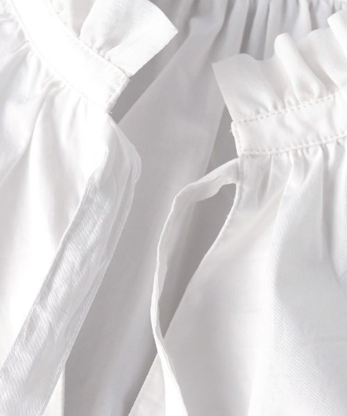 フリルブラウス フリルカラー ギャザーブラウス（シャツ/ブラウス）｜MIMIMEMETE（ミミメメット）