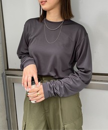 【United Athle】dry silky touch long sleeve t-shirt / ドライ シルキータッチ ロングスリーブ Tシャツ UVカット ロンT 5089