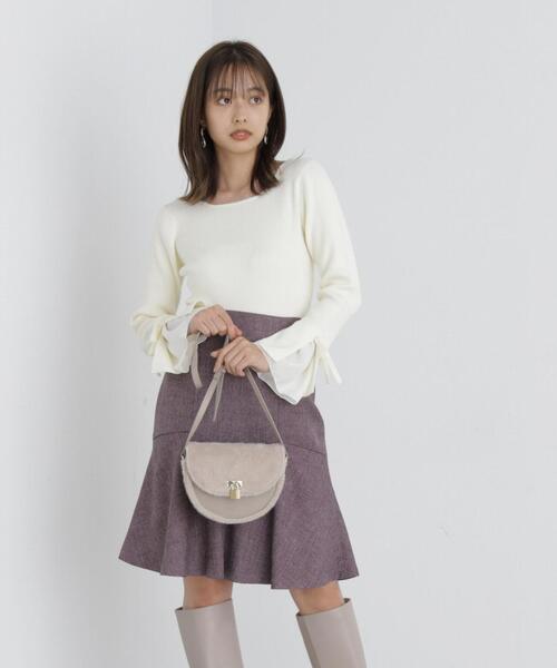 PROPORTION BODY DRESSING（プロポーションボディドレッシング）の「リボンフレアーニット / 1213270030（ニット/セーター・レディース・ブラック/ピンク/ホワイト系その他・SMALL/MEDIUM）」の21枚目の写真