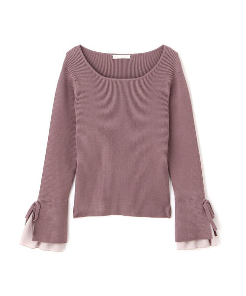 PROPORTION BODY DRESSING（プロポーションボディドレッシング）の「リボンフレアーニット / 1213270030（ニット/セーター・レディース・ブラック/ピンク/ホワイト系その他・SMALL/MEDIUM）」の15枚目の写真