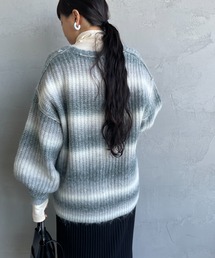 JF Ready Made | [Jf Ready Made/ジェイエフレディメイド] グラデーションニットカーディガン(カーディガン/ボレロ)
